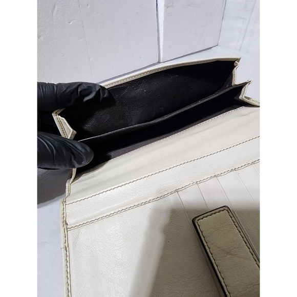 Gucci Shima Long Leather And Canvas Beige/Off-White - Picture 16 of 16